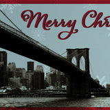 Brooklyn Bridge Merry Christmas