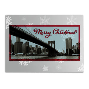 Brooklyn Bridge Merry Christmas